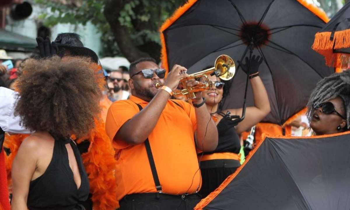 Confira a lista de blocos com a temática afro-brasileira que desfilarão em BH -  (crédito: Edesio Ferreira/EM/D.A Press)