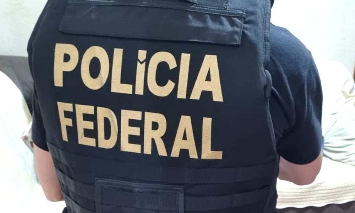 Homem foi preso em flagrante e pode ficar preso por até quatro anos -  (crédito: PF/Divulgação)