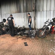 Polícia prende suspeito de atear fogo em motos da PM na Estação São Gabriel - Edesio Ferreira/EM/D.A Press