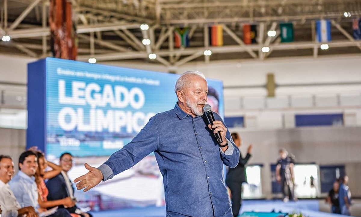 Presidente Lula visitou a cidade do Rio de Janeiro na manhã desta quarta-feira e esteve ao lado do prefeito Eduardo Paes
       -  (crédito:  Ricardo Stuckert / PR)