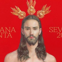 A imagem 'sexualizada' de Jesus que provoca protestos na Espanha - Reprodução Instagram/@sevillasemanasanta
