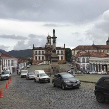 Carnaval em Ouro Preto: manifestantes pedem liberação da Praça Tiradentes - Edesio Ferreira/EM/D.A Press