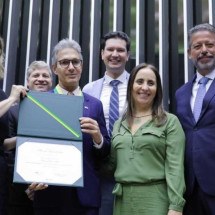 Zema recebe medalha em Brasília: 'Reconhecimento de uma gestão sem corrupção' - Marina Ramos / Câmara dos Deputados