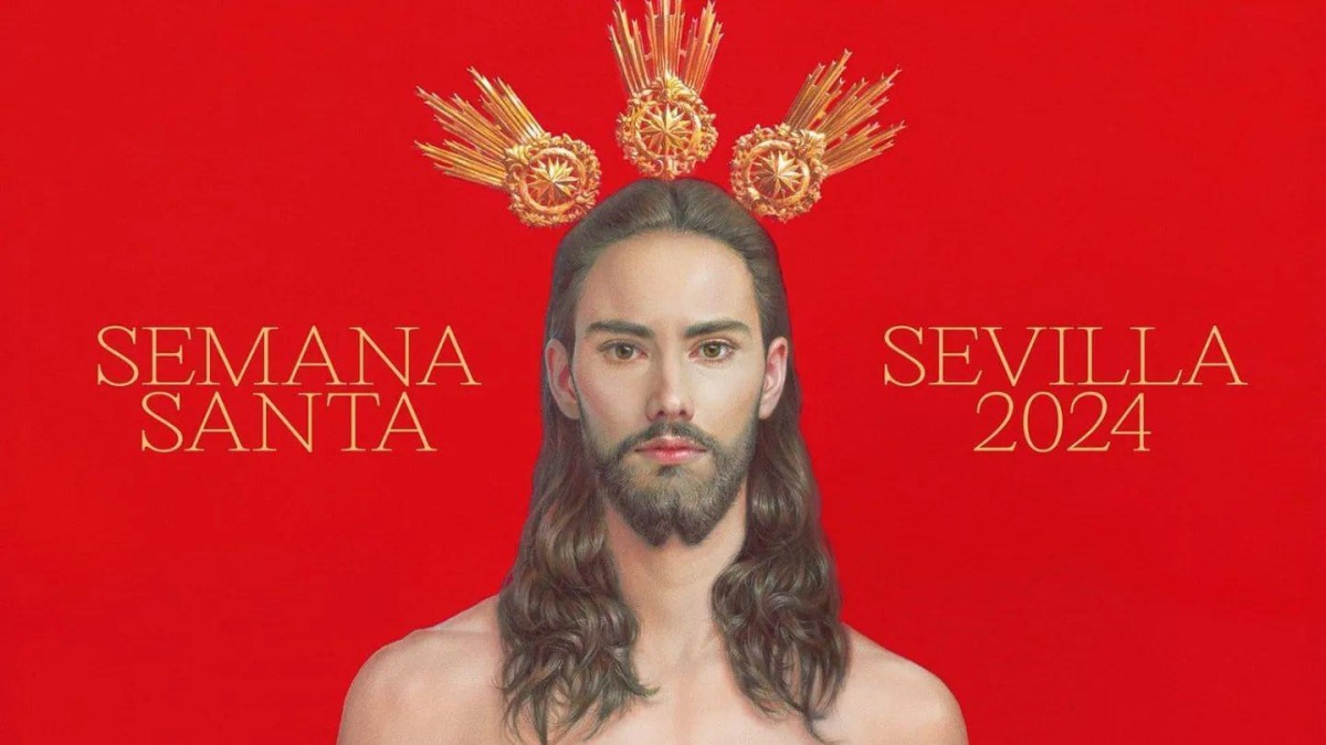 A imagem 'sexualizada' de Jesus que provoca protestos na Espanha