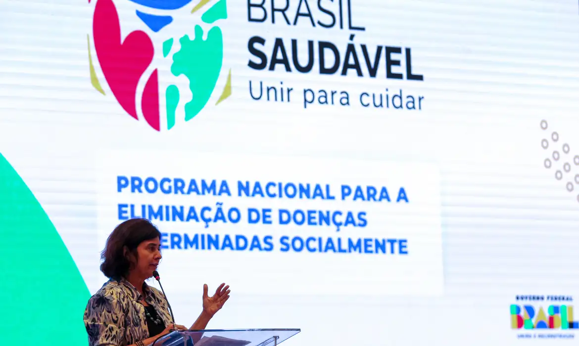 Brasil quer eliminar 14 doenças que atingem população vulnerável -  (crédito: EBC - Saúde)