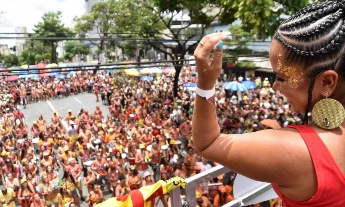 Representantes de blocos de BH contam como estão agindo para manter a segurança das mulheres durante a folia -  (crédito: Ramon Lisboa/EM/D.A Press)