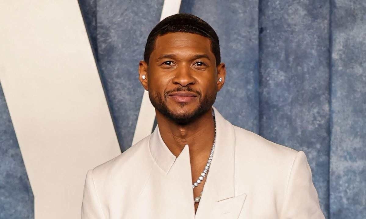 Usher irá se apresentar no intervalo do Super Bowl 2024 -  (crédito: Amy Sussman / GETTY IMAGES NORTH AMERICA / AFP)