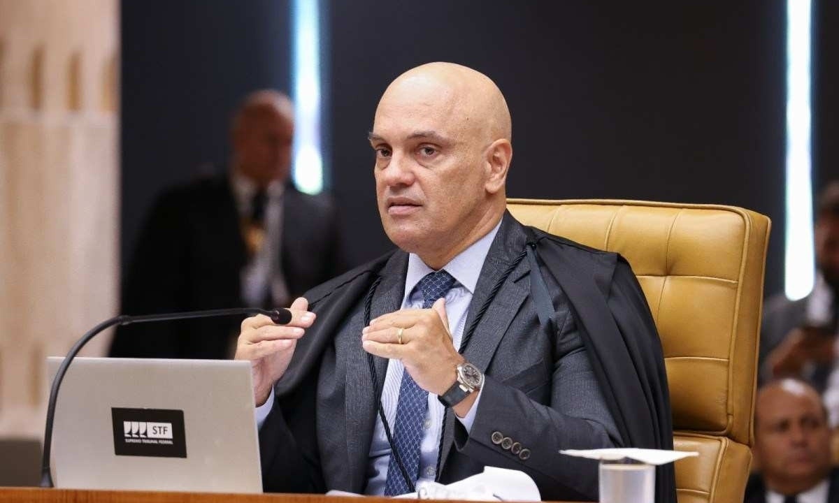 Ministro Alexandre de Moraes, na decisão, apontou que houve planejamento e busca por apoio para realizar um golpe de Estado -  (crédito:  Antonio Augusto/SCO/STF)