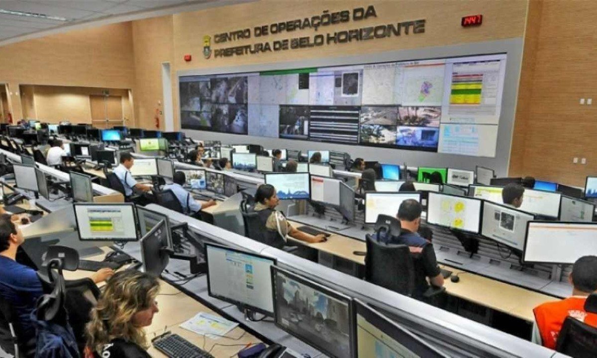 COP-BH vai monitorar toda a segurança durante o carnaval -  (crédito: PBH/Divulgação)