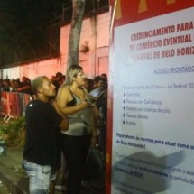 Perfil de ambulantes aponta equilíbrio entre quantidade de homens e mulheres - Marcos Vieira/EM/D.A Press