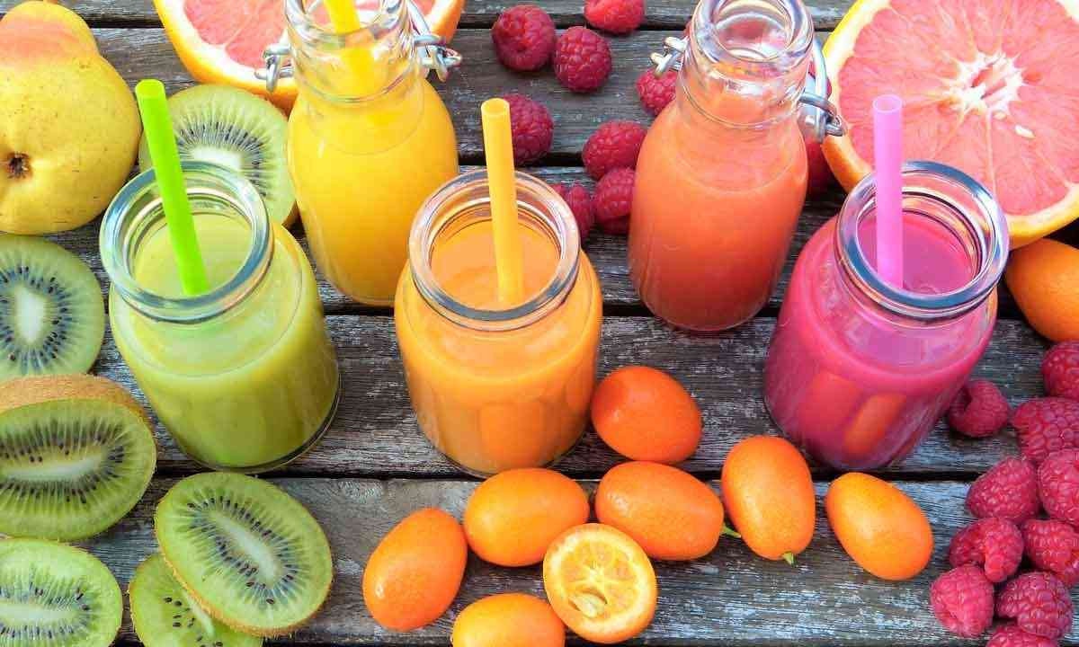  sucos de fruta