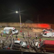 São Gonçalo do Rio Abaixo vai manter Carnaval após carro atropelar 30 pessoas na cidade - Corpo de Bombeiros/Divulgação