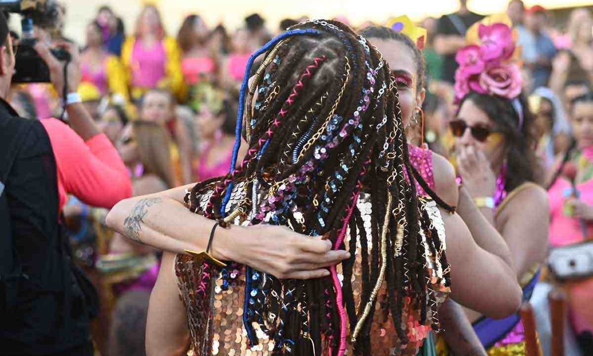 Destaque no carnaval, os fios precisam de cuidados para se manter saudáveis 
 -  (crédito: Leandro Couri/EM/D.A. Press)