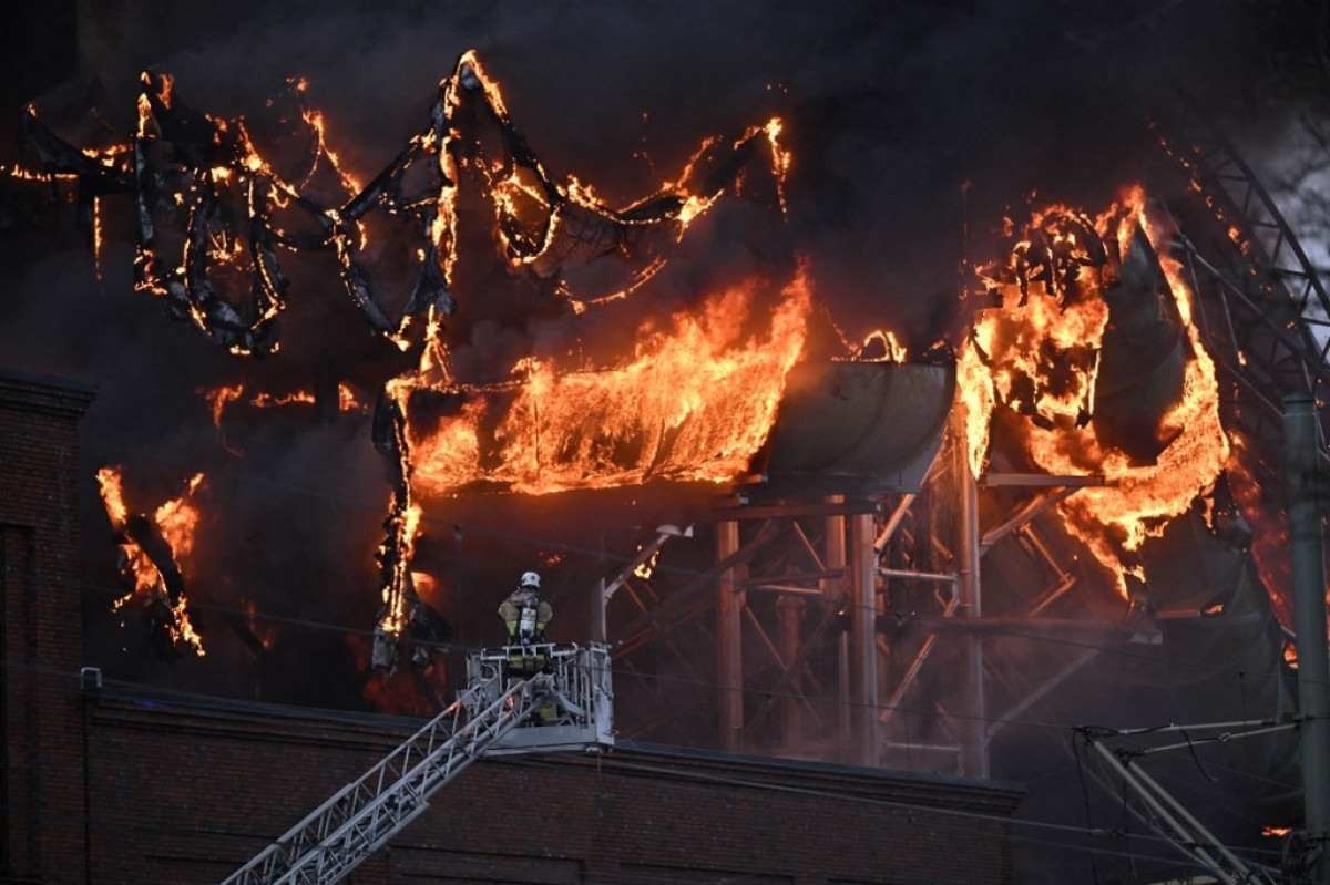 Incêndio no maior parque de diversões da Suécia