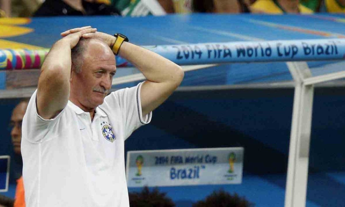 Luiz Felipe Scolari foi treinador da Seleção Brasileira na Copa do Mundo de 2014

 -  (crédito: Ueslei Marcelino/Reuters - 14/7/14)