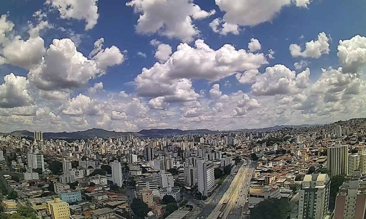 Condições atmosféricas na quarta-feira de cinzas (14/2) -  (crédito: Divulgação/Defesa Civil)