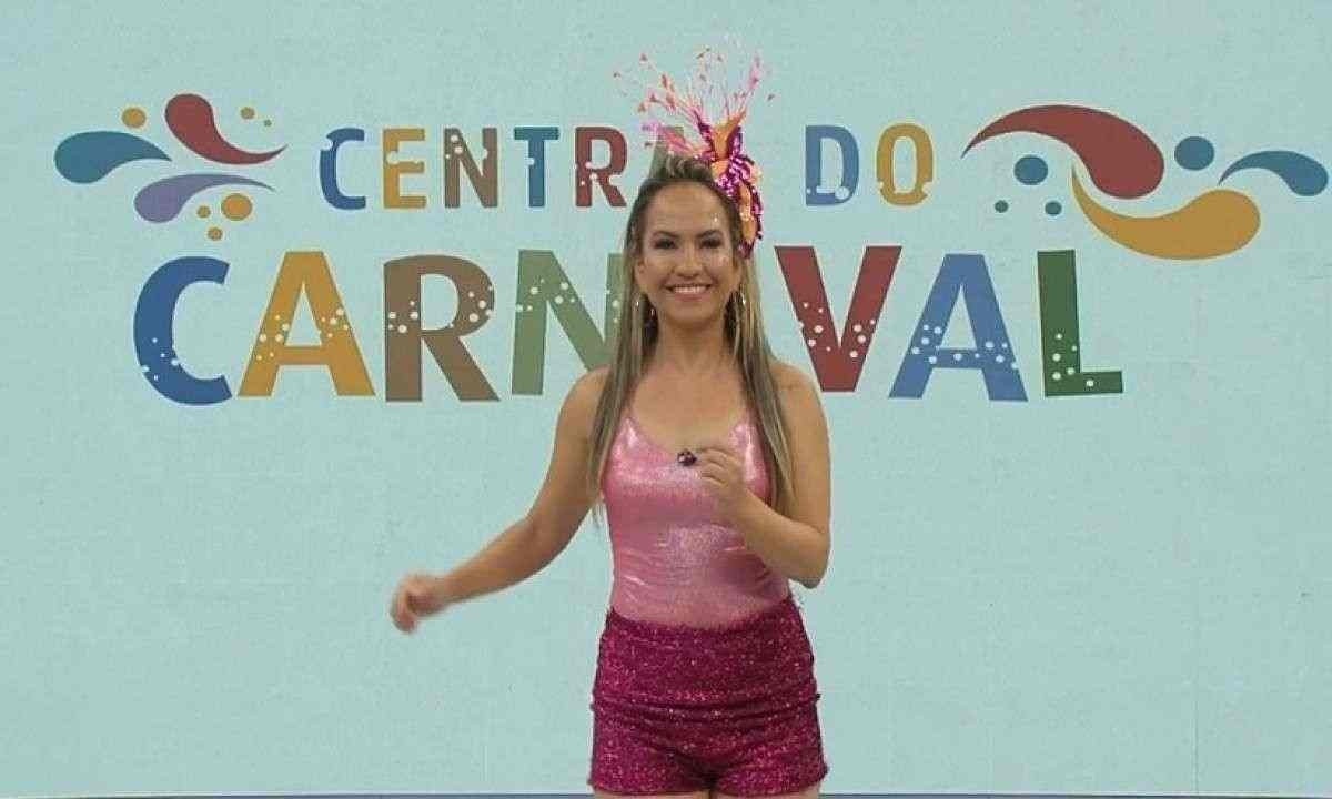 Susana Vieira, apresentadora do Central do Carnaval -  (crédito: Reprodução/Redes sociais)
