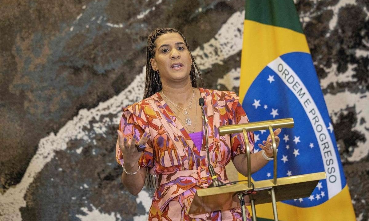 Anielle Franco, ministra da Igualdade Racial -  (crédito:  Michele Spatari/AFP)