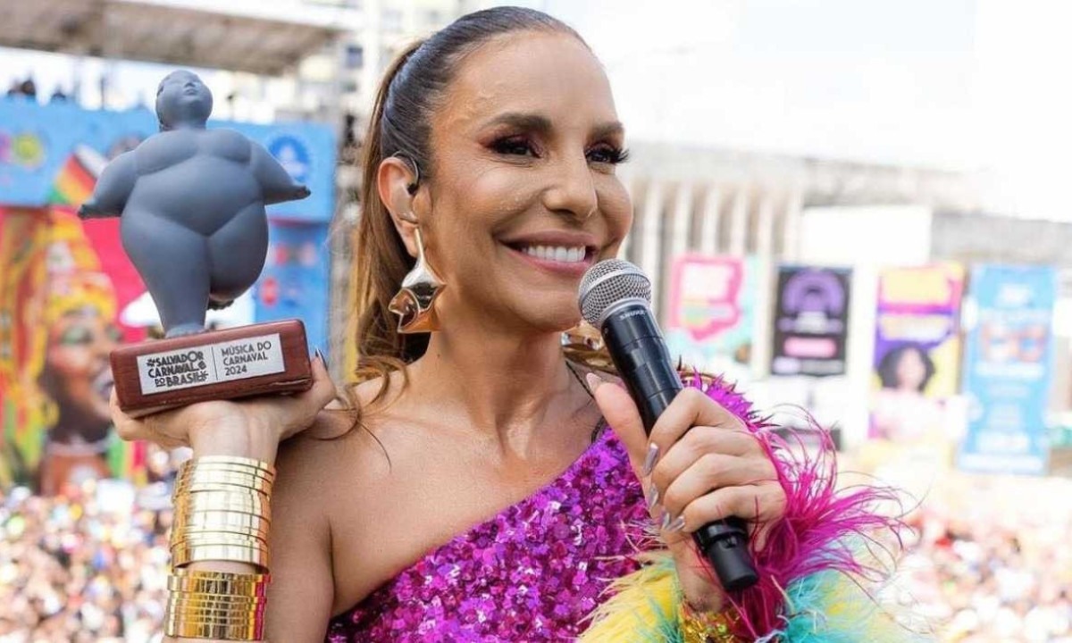 Ivete Sangalo é eleita dona do hit do carnaval  -  (crédito: X / Ivete Sangalo)