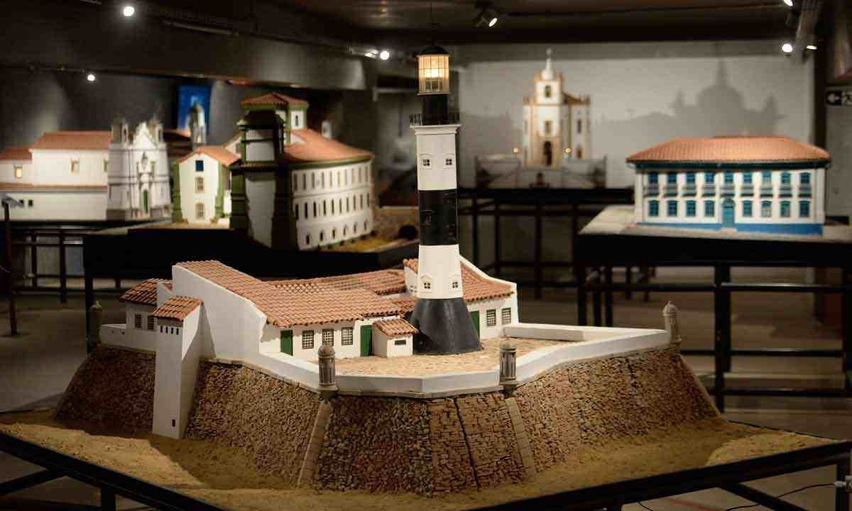 Arquitetura brasileira em miniatura -  (crédito: Túlio Santos/EM/D.A Press)