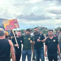 Funcionalismo pressiona Zema e policiais convocam ato na Praça Sete - Ascom/Sindpol