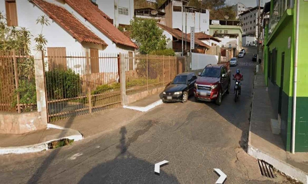 Crime aconteceu na cidade de Viçosa, na Zona da Mata mineira -  (crédito: Google Street View/Reprodução)