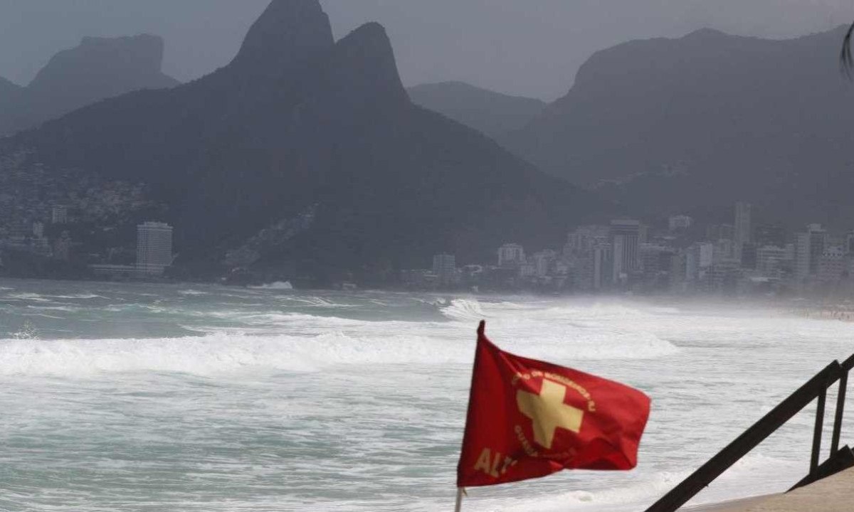 Rio de Janeiro e São Paulo devem registrar chuvas intensas nos próximos dias em função de um ciclone subtropical. -  (crédito: Tânia Rego / Agência Brasil)