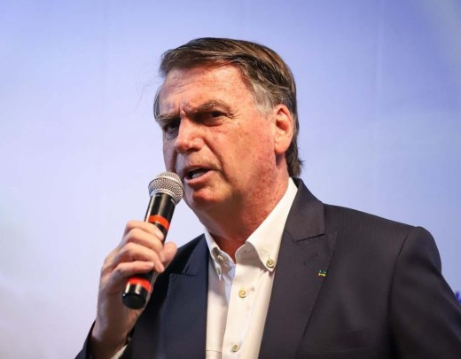 Bolsonaro falou em 'vencer para voltar a um período de paz e prosperidade' -  (crédito: Natanael Alves/PL)