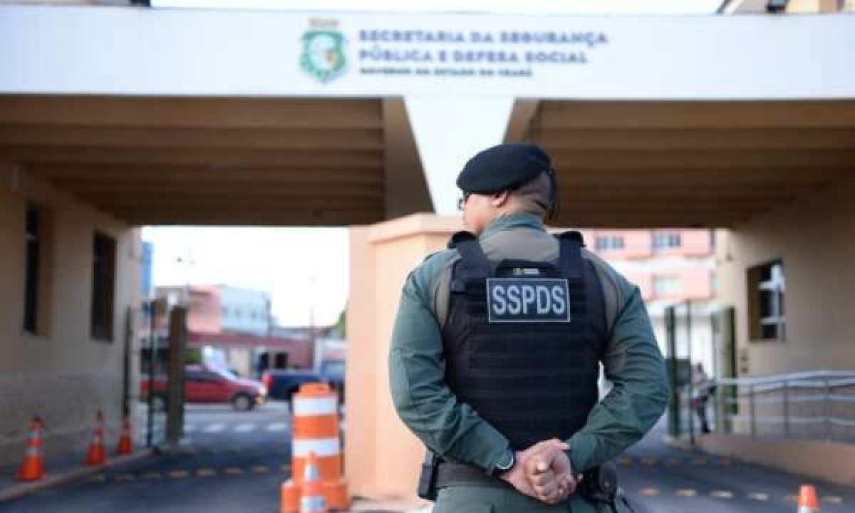Um suspeito foi preso pela PM e ouvido pela Polícia Civil, segundo a Secretaria da Segurança Pública e Defesa Social -  (crédito: SSPDS/Divulgação)