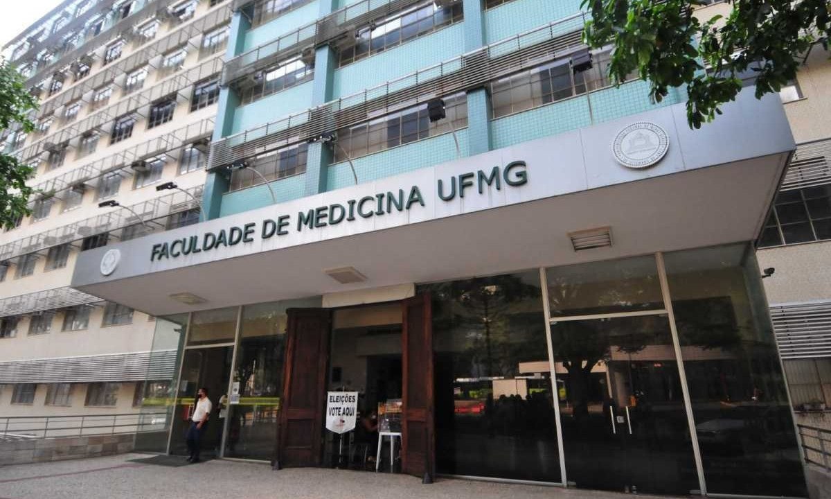 Fachada da Faculdade de Medicina da Universidade Federal de Minas Gerais (UFMG) -  (crédito: Gladyston Rodrigues/EM/D.A Press)