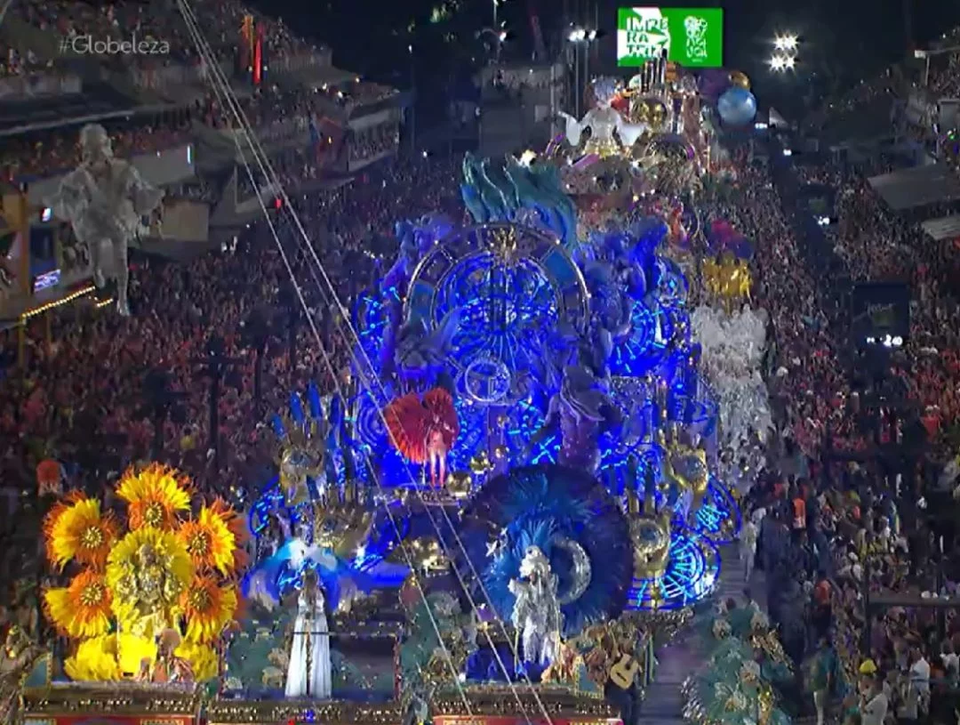 Cultura cigana conquista público e faz sucesso no Carnaval do RJ - reprodução tv globo