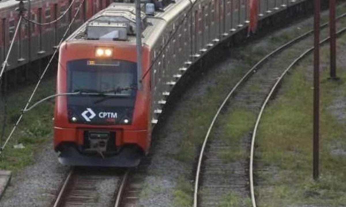 Mulher é atropelada por trem da CPTM -  (crédito: Reprodução)