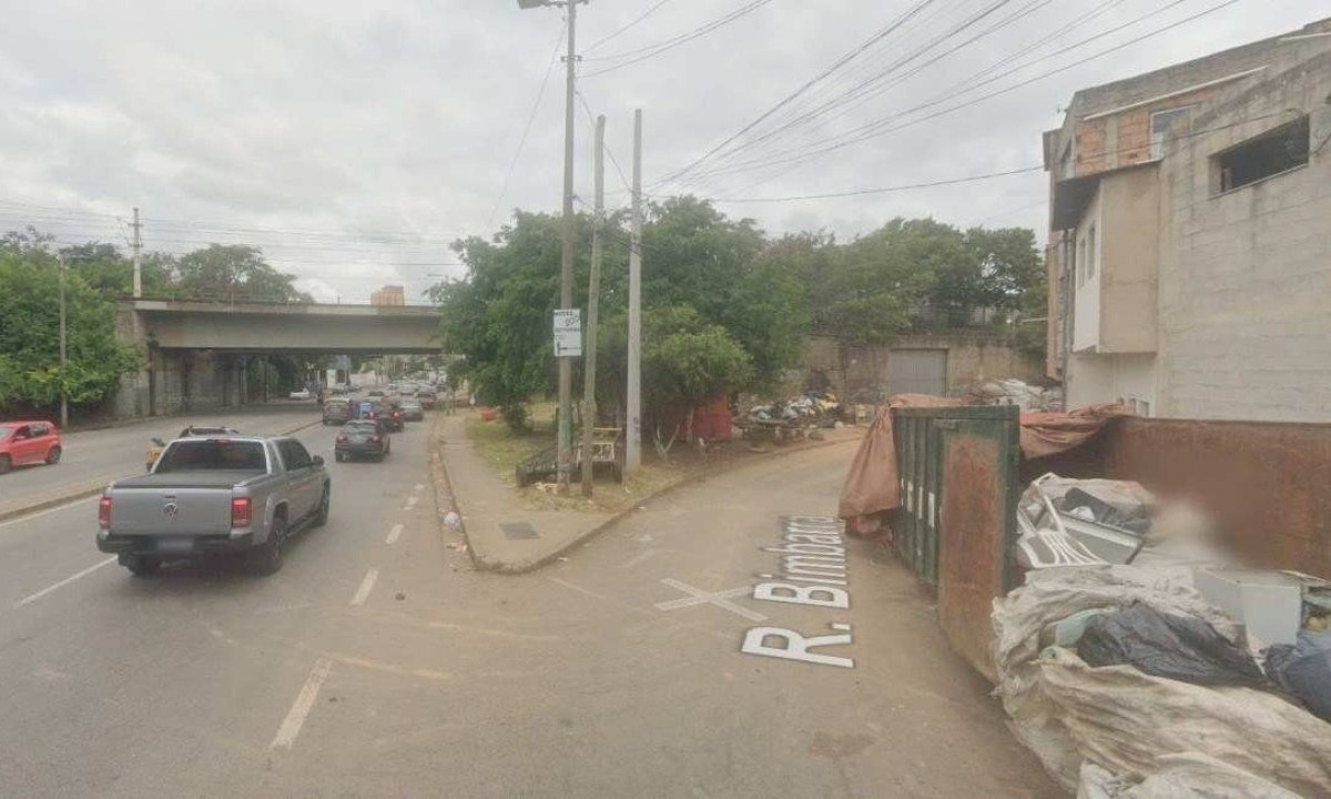 Corpo foi encontrado na rua Bimbirra, no bairro Calafate. -  (crédito: Google maps/Reprodução)