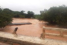  Ponte interditada no Norte de Minas será recuperada em 5 dias