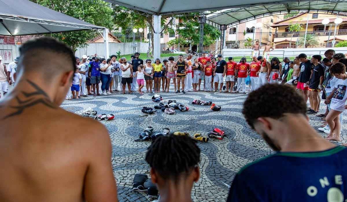 Amigos e familiares de Guilherme têm feito manifestações em Matias Barbosa para cobrar Justiça pela morte do motoboy