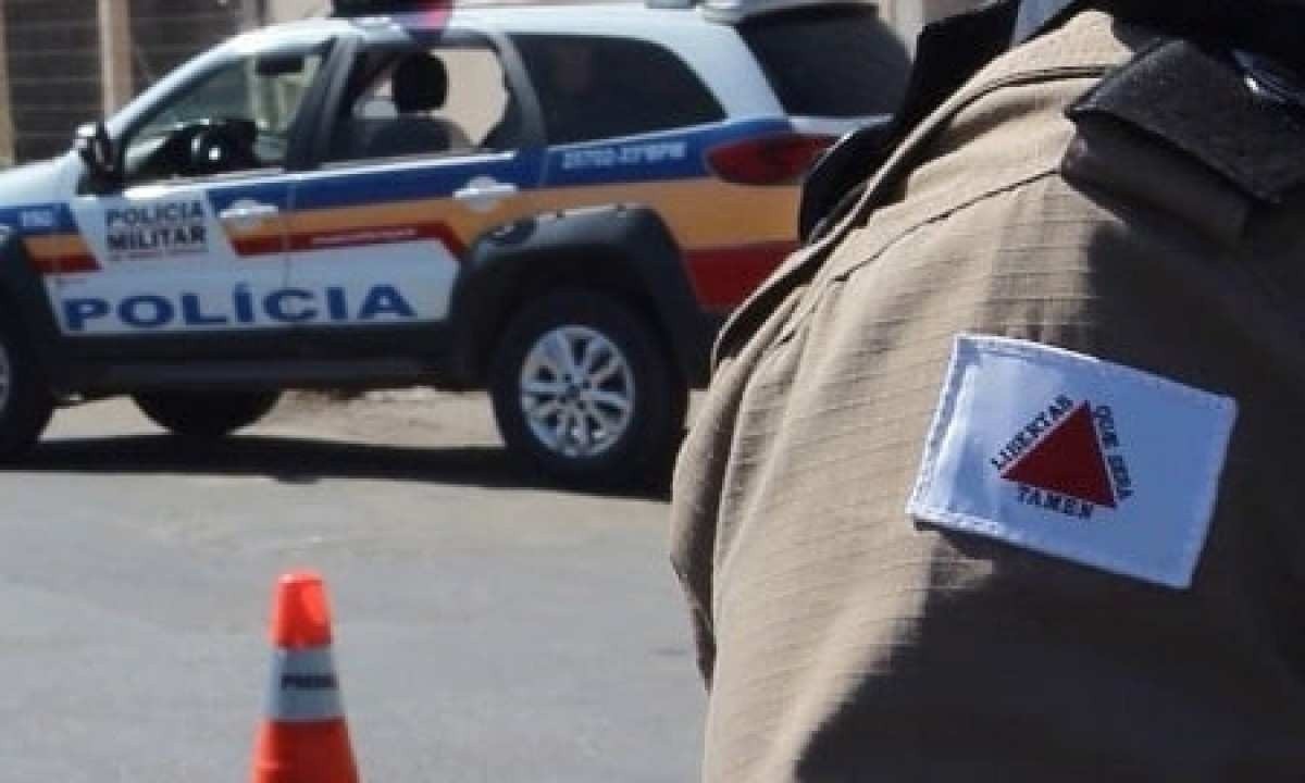 Militares do 23º BPM realizavam operação de fiscalização de trânsito  -  (crédito: Divulgação)