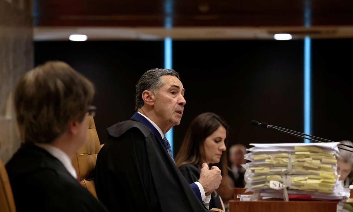Ministro Luís Roberto Barroso afirma que a decisão já está encerrada -  (crédito: Rosinei Coutinho/SCO/STF)