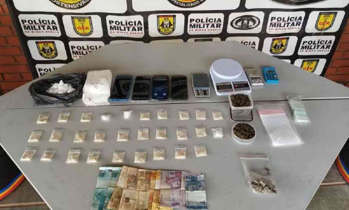 Dois foragidos da Justiça são presos em Uberlândia por tráfico de drogas