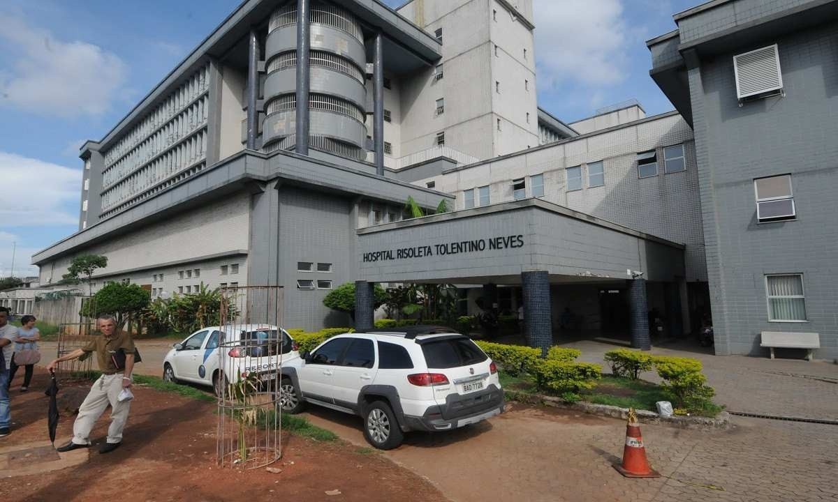 Caso aconteceu no Hospital Risoleta Tolentino Neves, na Região Norte de BH -  (crédito: Tulio Santos/EM/D.A Press)