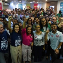 Rede lança pré-candidata à PBH com presença Marina Silva e candidatos do PT, PDT e PSOL - Gladystone Rodrigues/ EM/D.A.Press