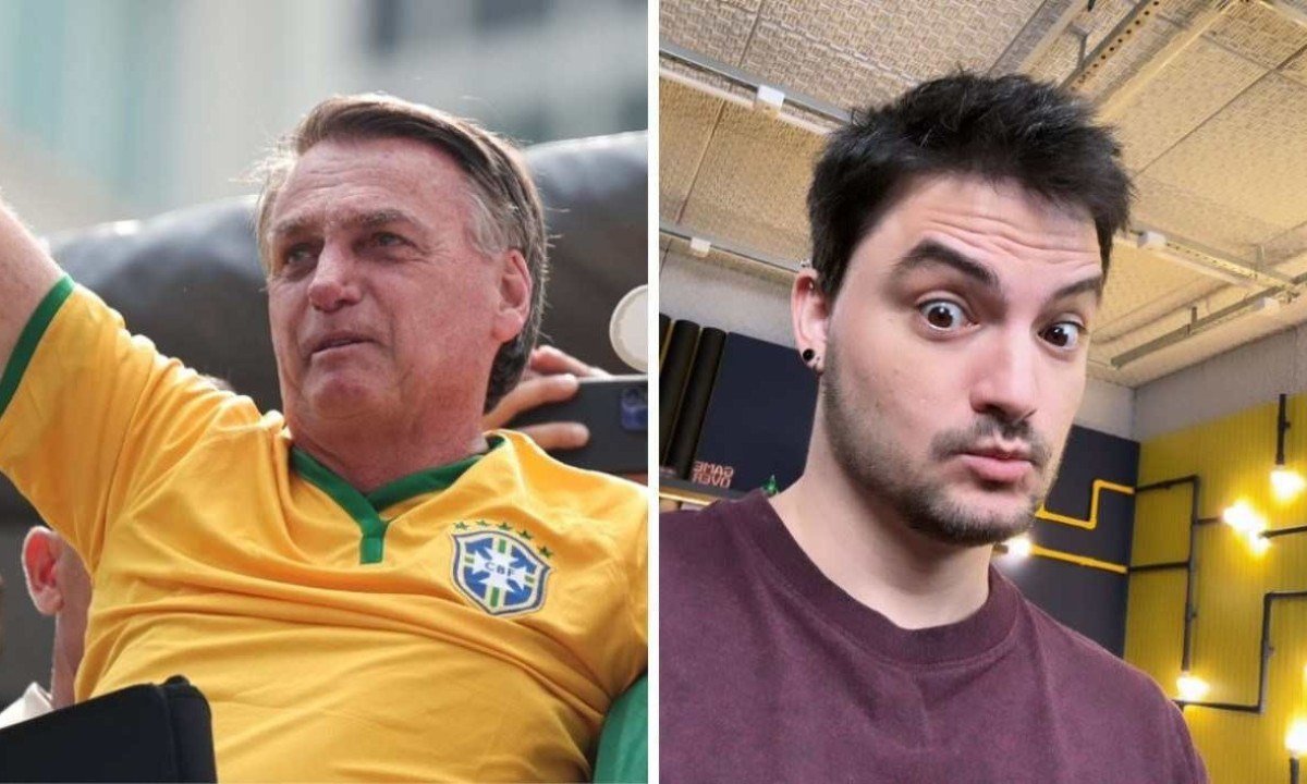 Para Felipe Neto, ato de Bolsonaro foi um fracasso -  (crédito: Folhapress / Redes sociais)