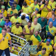 Ato na Paulista: Bolsonaro pede anistia para golpistas do 8/1 - REUTERS/Carla Carniel/Folhapress
