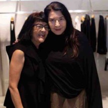Sônia Pinto e Marina Abramovic se encontram em SP - Arquivo pessoal