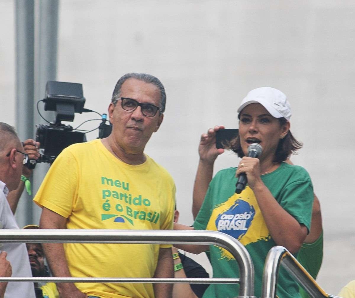 Malafaia ataca STF, TSE e Moraes na Paulista e diz não ter medo de ser preso