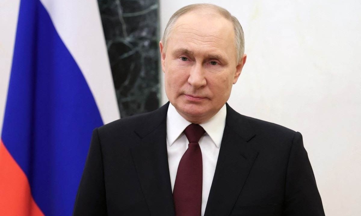Vladimir Putin
 -  (crédito: Alexander KAZAKOV / POOL / AFP)