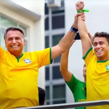 Nikolas para Bolsonaro sobre o ato na Paulista: 'O Brasil te ama' - Reprodução/Redes Sociais