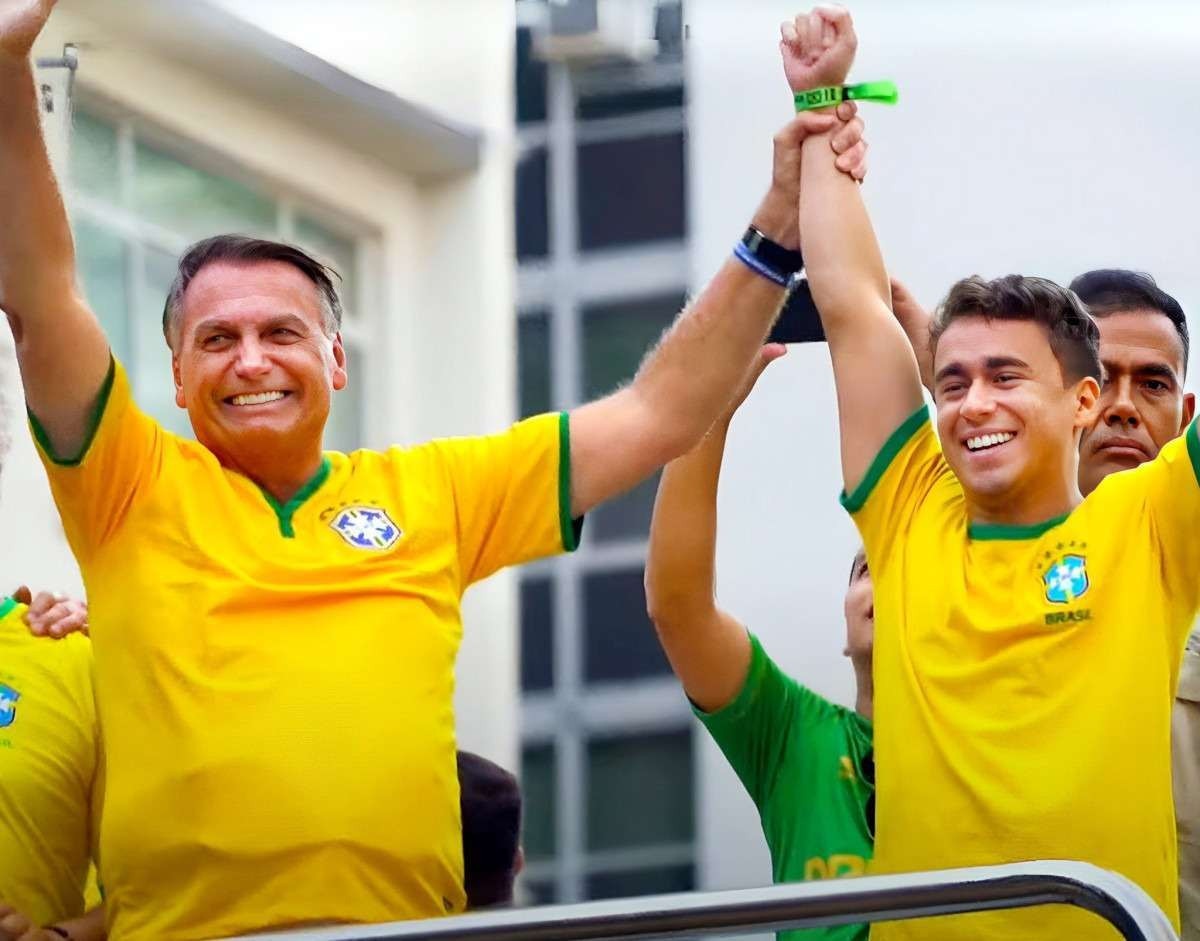 Nikolas para Bolsonaro sobre o ato na Paulista: 'O Brasil te ama'