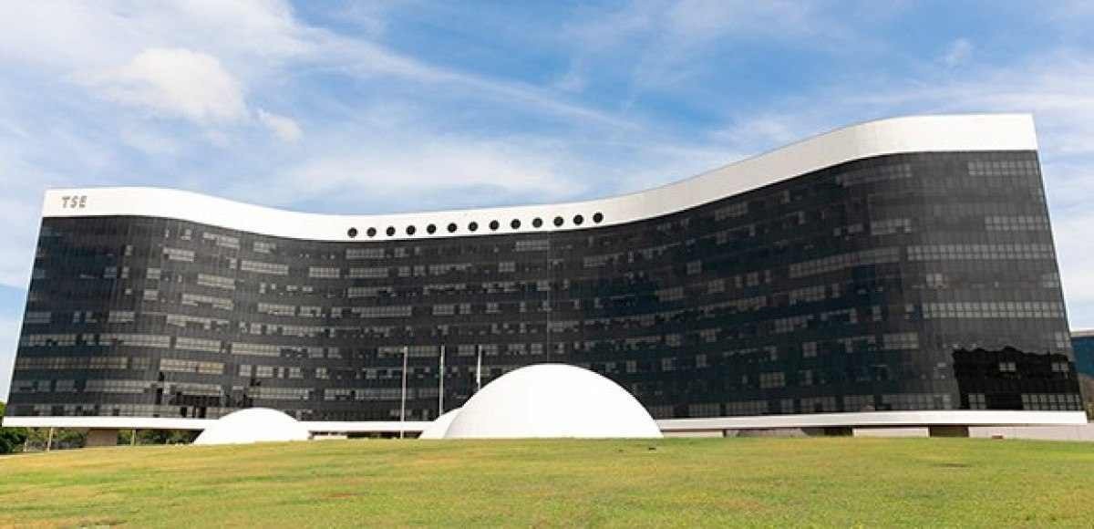 Sede do Tribunal Superior Eleitoral em Brasília - DF. -  (crédito: Reprodução/TSE)