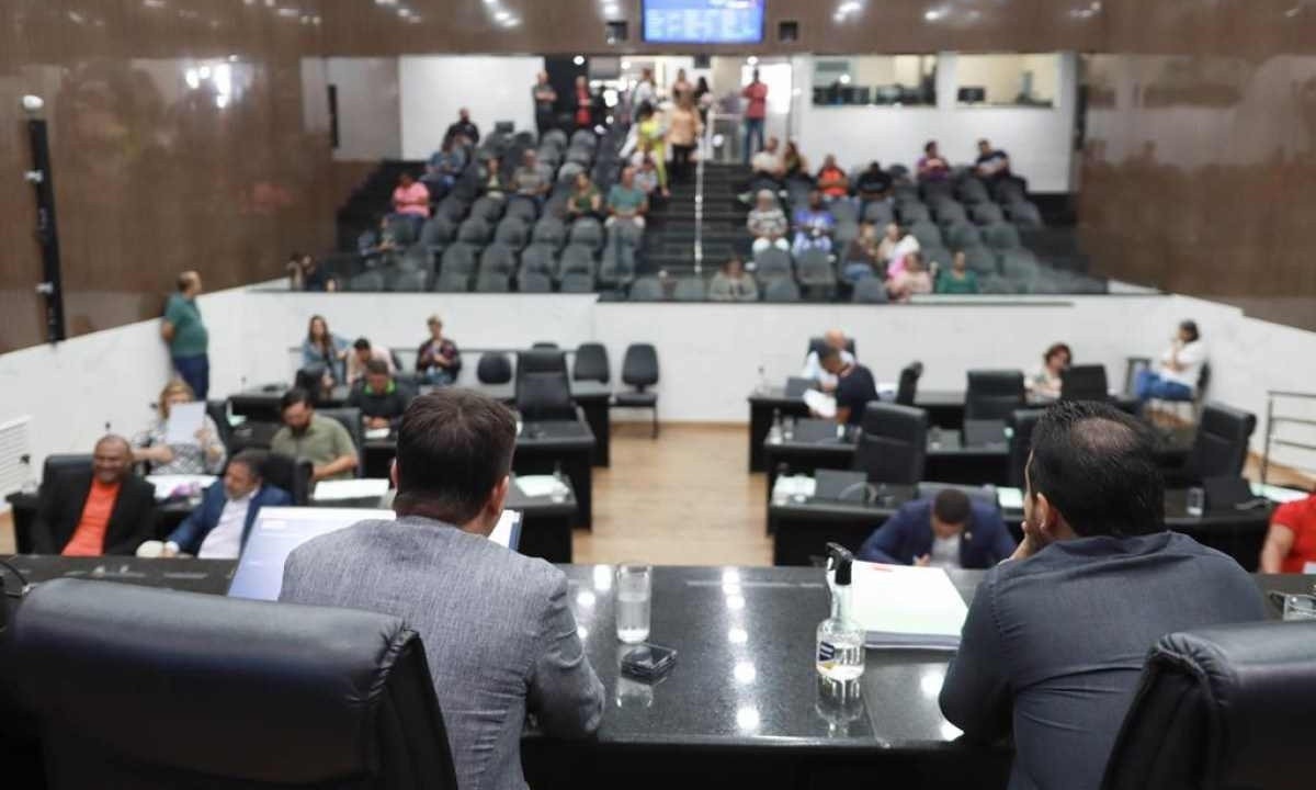 Câmara Municipal de Contagem vai sediar encontro com os presidentes dos Legislativos da RMBH -  (crédito: Cleide Amaral/Câmara de Contagem)