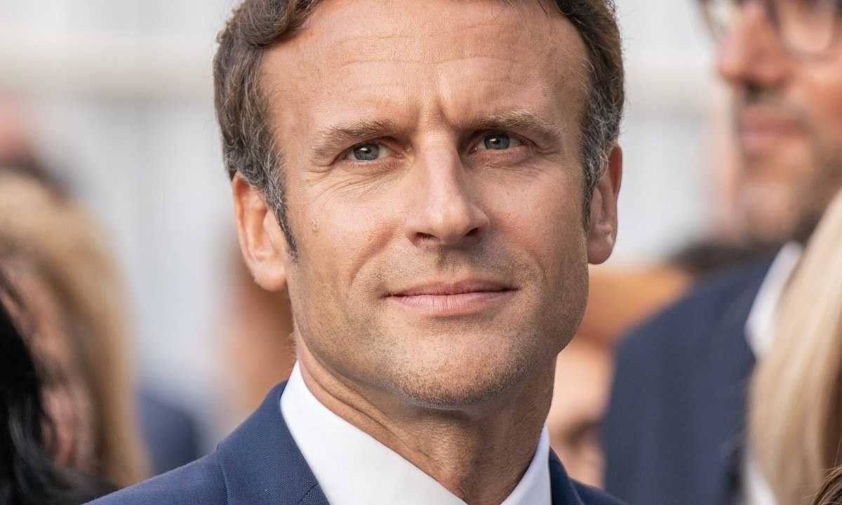 Presidente da França, Emmanuel Macron.  -  (crédito: Reprodução/Facebook)